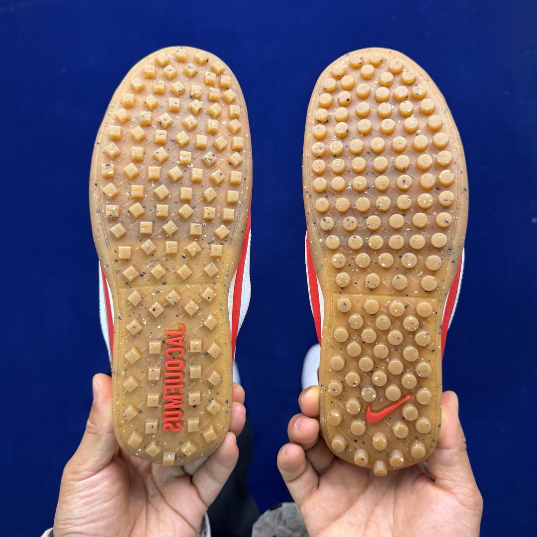 联名款薄底华夫鞋！Jacquemus x Nike Moon Shoe SP正确RB+MD组合大底！货号
