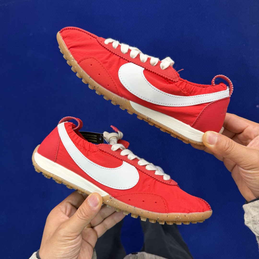 联名款薄底华夫鞋！Jacquemus x Nike Moon Shoe SP正确RB+MD组合大底！货号