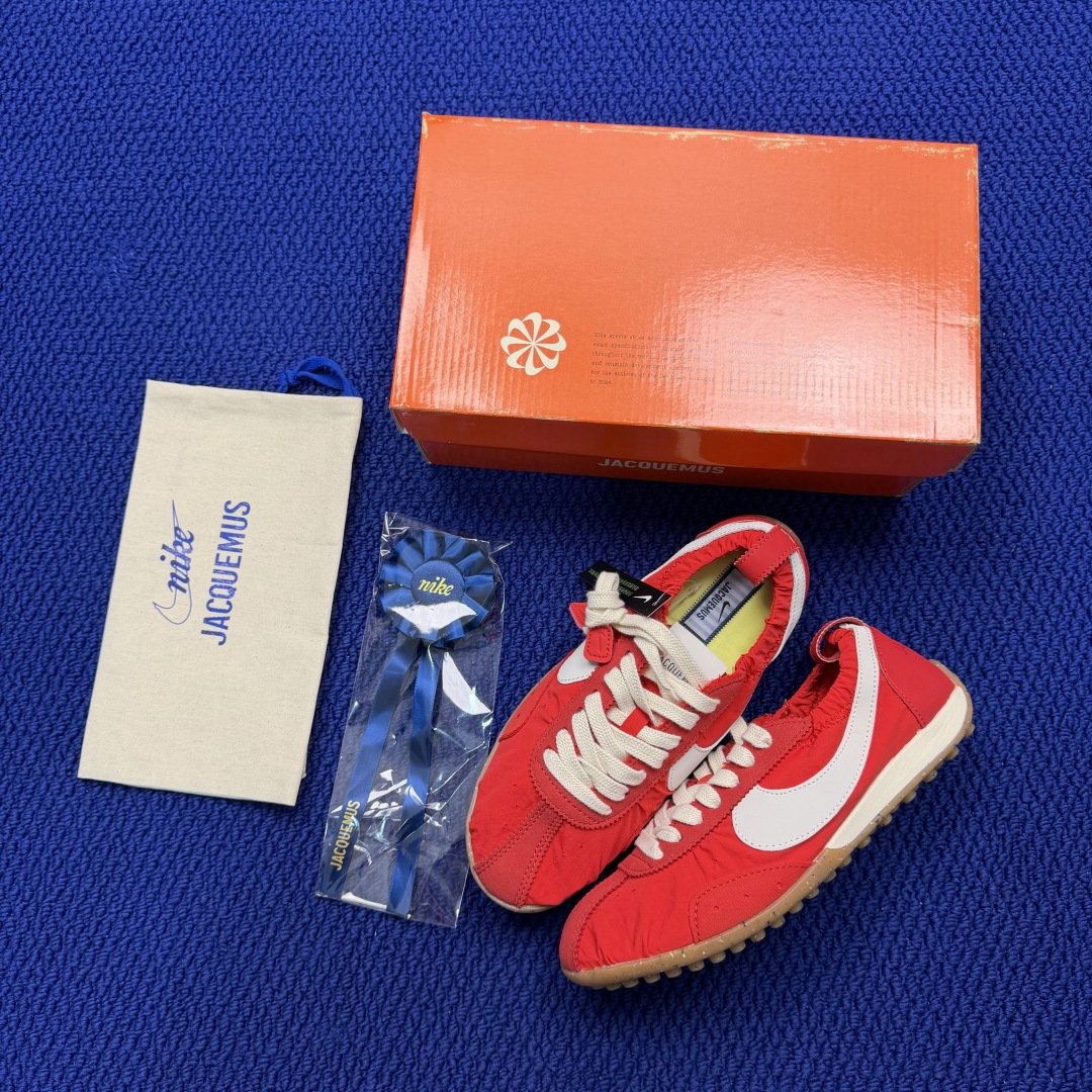 联名款薄底华夫鞋！Jacquemus x Nike Moon Shoe SP正确RB+MD组合大底！货号