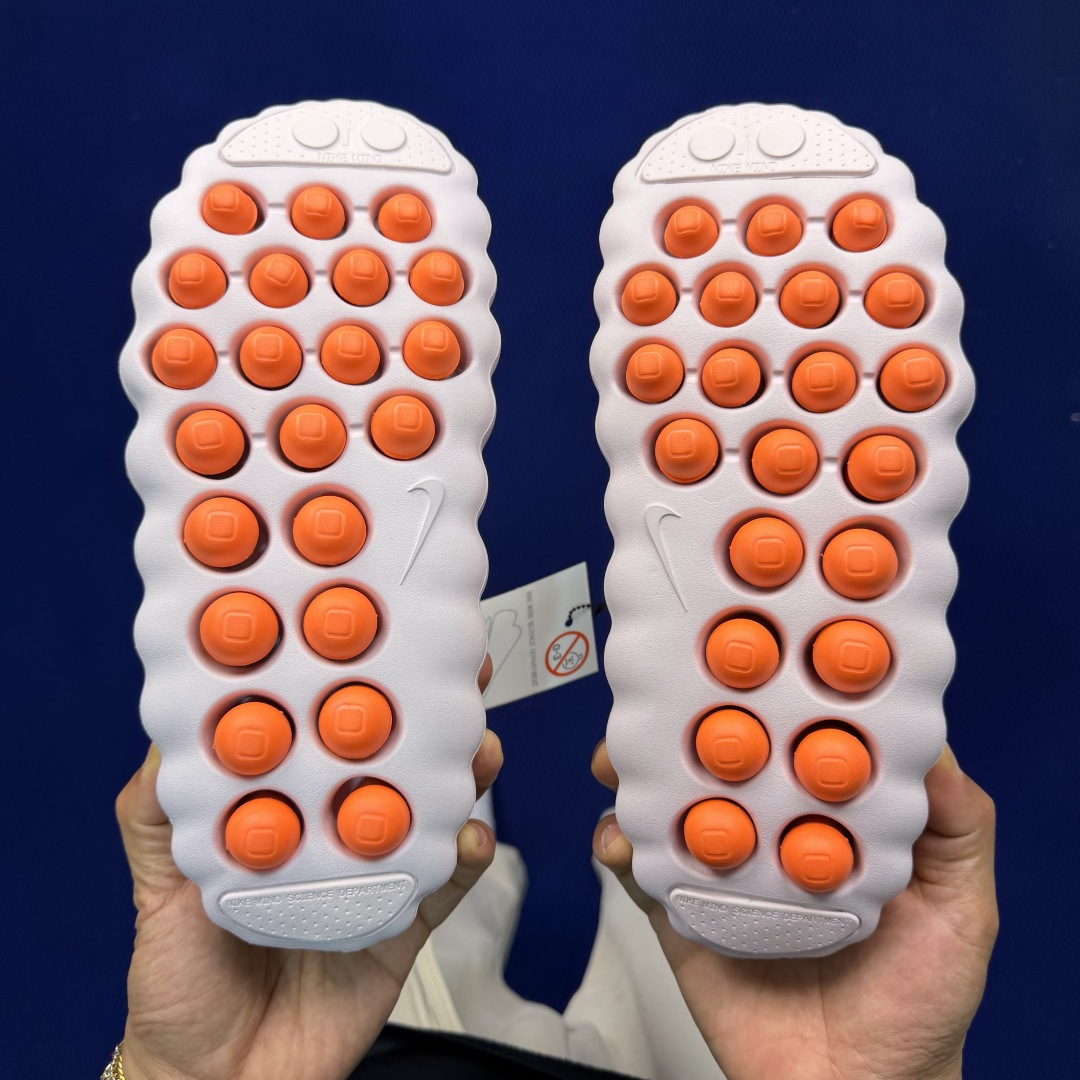 RL正确版出货‼️Nike Mind 001拖鞋 珍珠粉神经科学足底按摩包头拖鞋绿X可直接扫码，外贸爆款