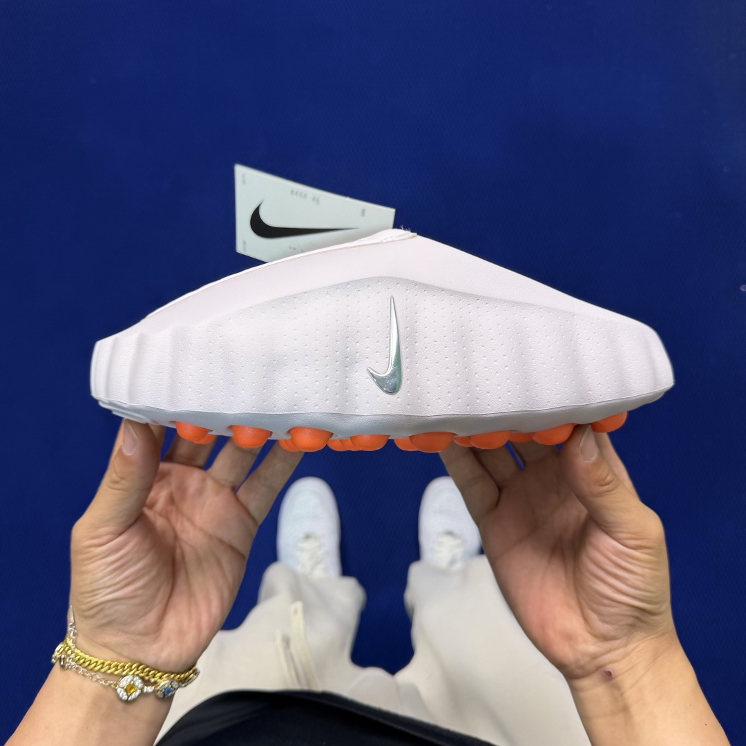 RL正确版出货‼️Nike Mind 001拖鞋 珍珠粉神经科学足底按摩包头拖鞋绿X可直接扫码，外贸爆款