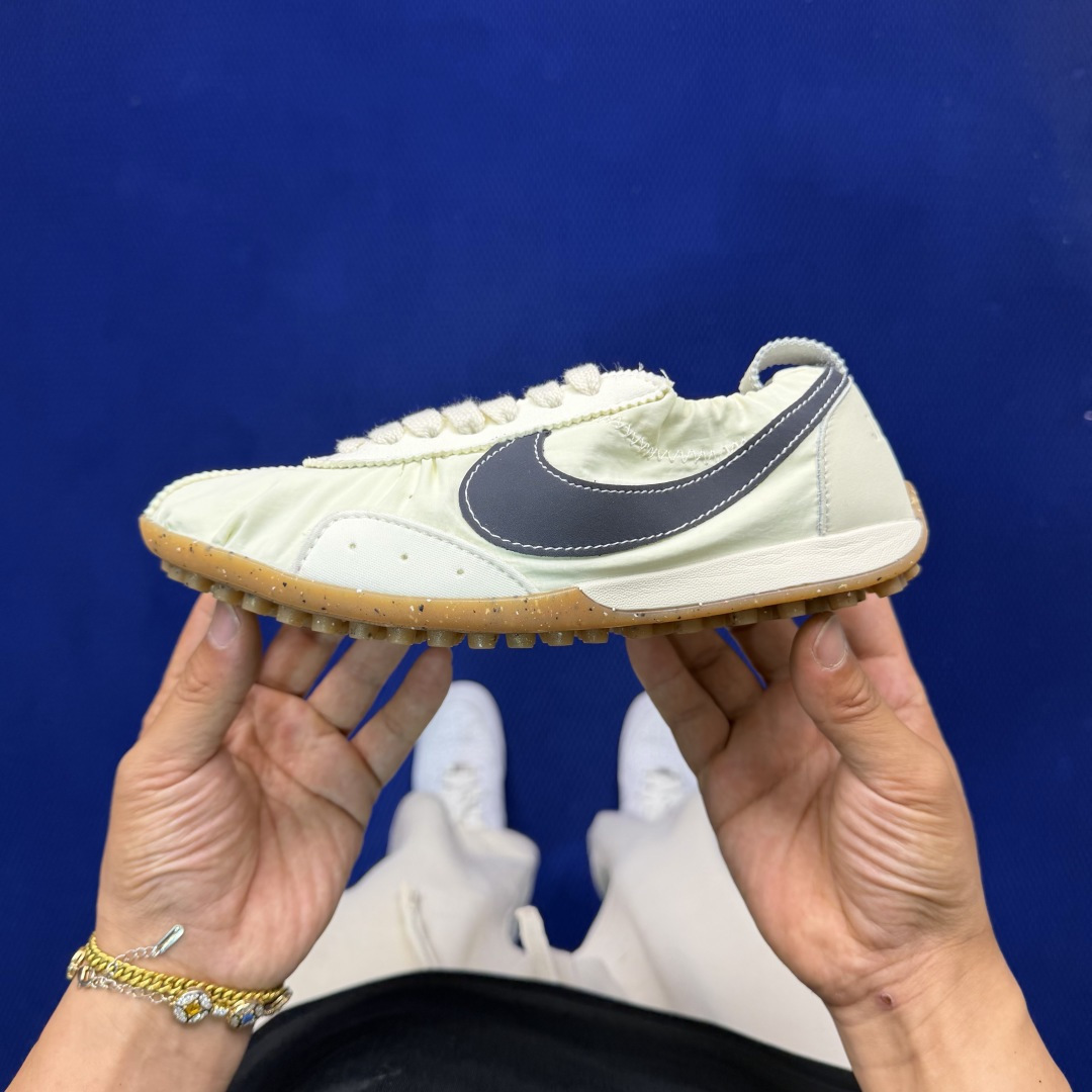 联名款薄底华夫鞋！Jacquemus x Nike Moon Shoe SP正确RB+MD组合大底！货号
