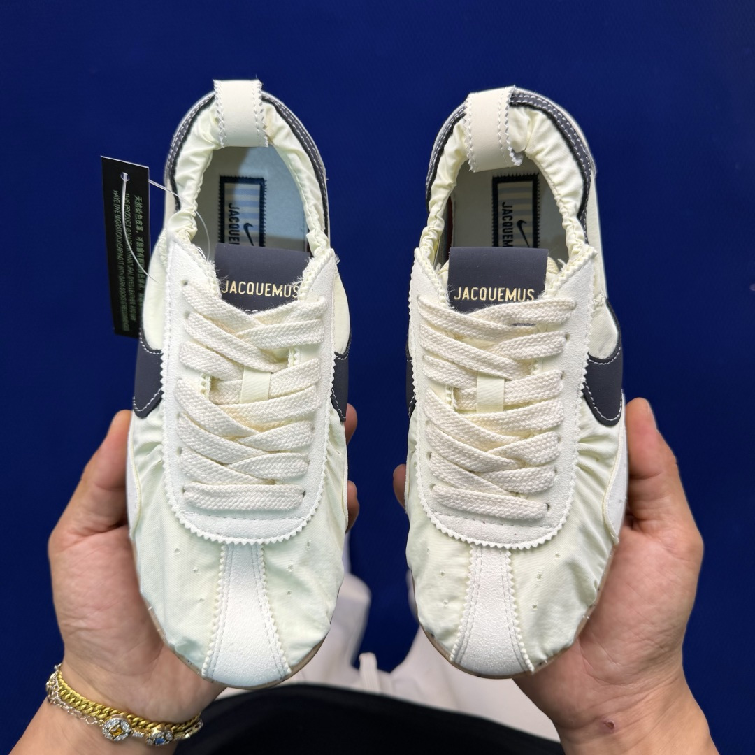 联名款薄底华夫鞋！Jacquemus x Nike Moon Shoe SP正确RB+MD组合大底！货号