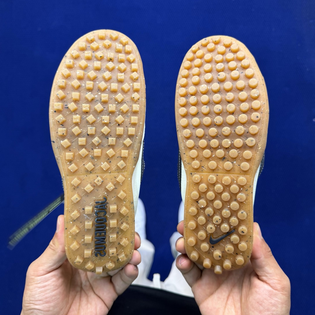 联名款薄底华夫鞋！Jacquemus x Nike Moon Shoe SP正确RB+MD组合大底！货号