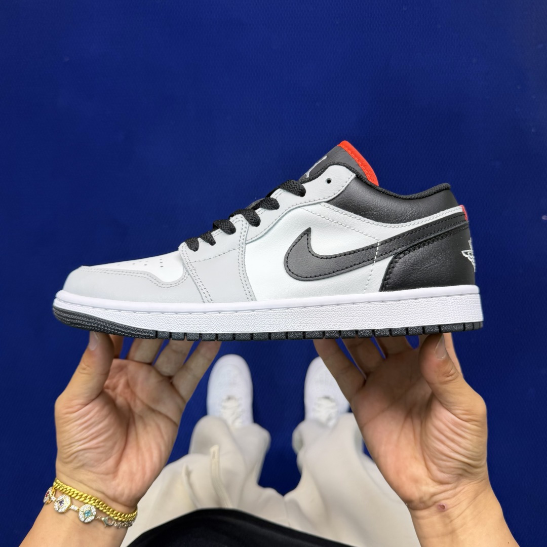 AJ1Low低帮：白黑色市售最强低帮 天花板品质！市面唯一正确版本 全鞋正品原材料-045 尺码40-4