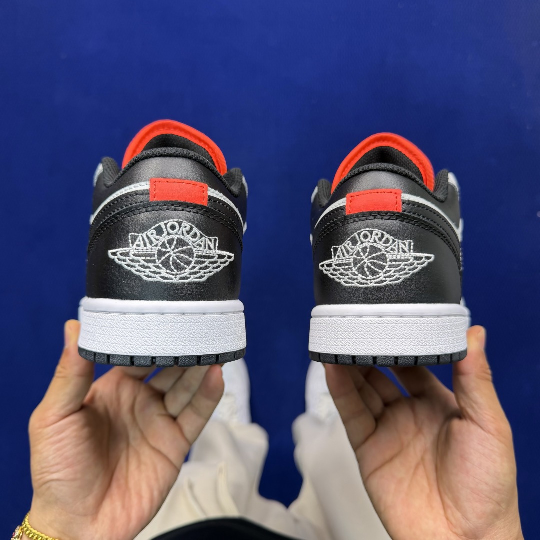 AJ1Low低帮：白黑色市售最强低帮 天花板品质！市面唯一正确版本 全鞋正品原材料-045 尺码40-4