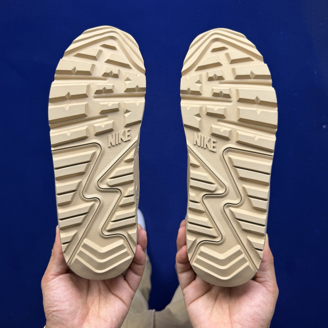Nike Air Max 90 低帮气垫跑鞋max90 第18色:沙漠黄 货号：CQ7743-200尺码