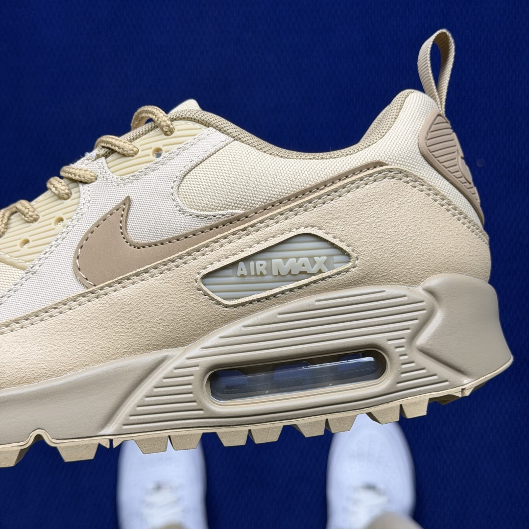 Nike Air Max 90 低帮气垫跑鞋max90 第18色:沙漠黄 货号：CQ7743-200尺码