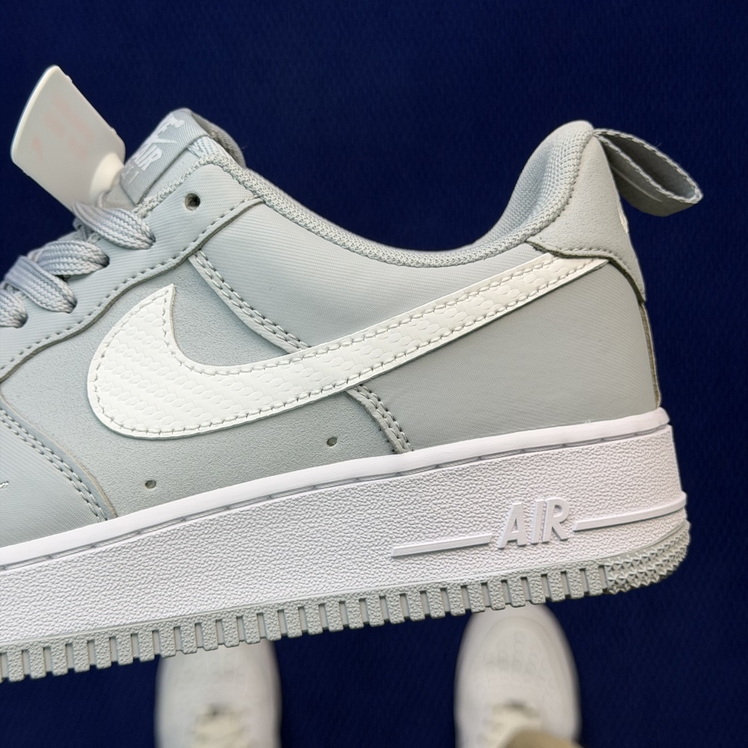 3A空军！第641色：灰白Nike Air Force 1 Low百分百原鞋开发！PT市场真正匠心空军！