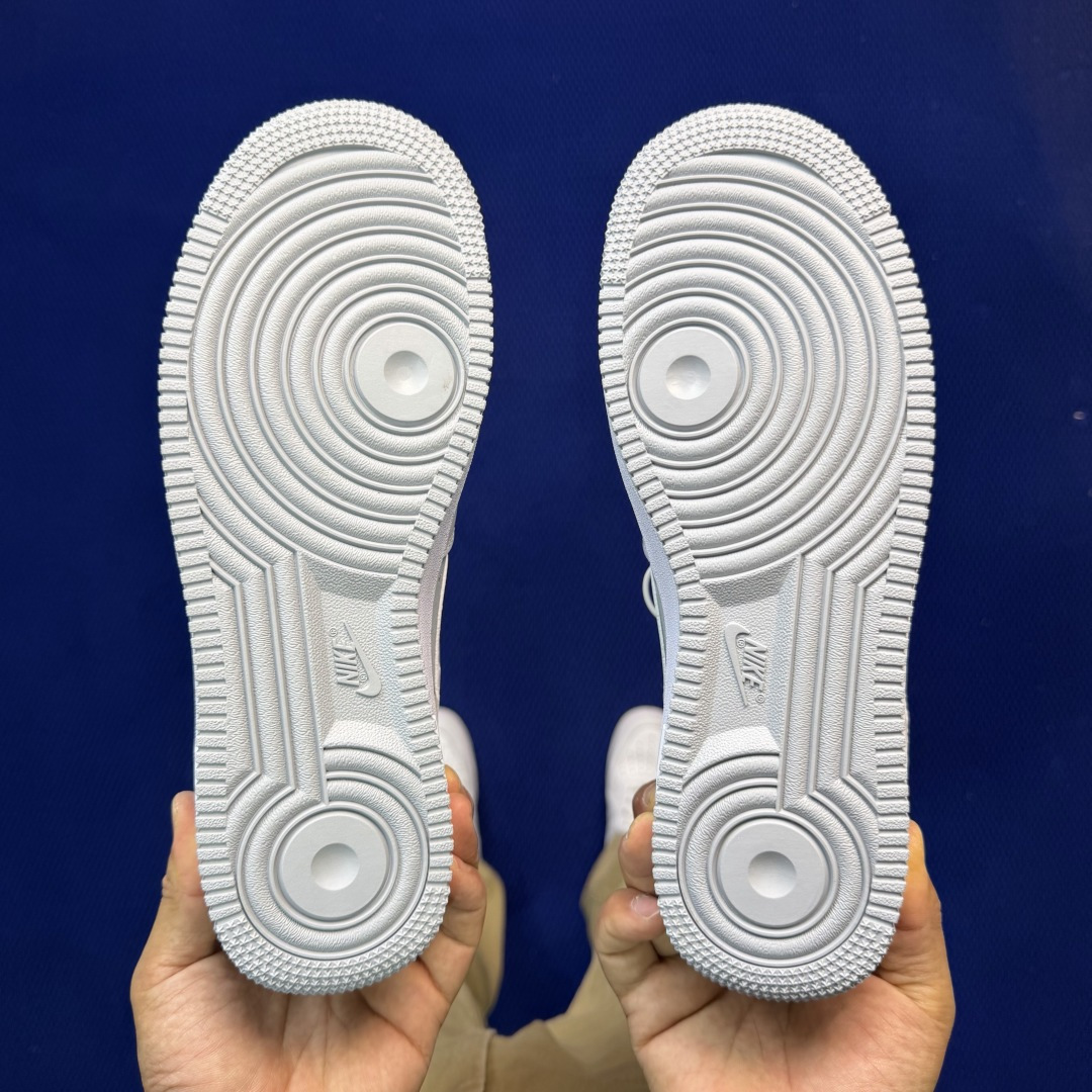 3A空军！第641色：灰白Nike Air Force 1 Low百分百原鞋开发！PT市场真正匠心空军！