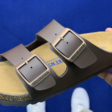 勃肯/博肯 Birkenstock Arizona 潮流柔软 舒适 防磨一字拖鞋真正软木塞大底!鞋底带颗 勃肯/博肯 Birkenstock Arizona 潮流柔软 舒适 防磨一字拖鞋真正软木塞大底!鞋底带颗