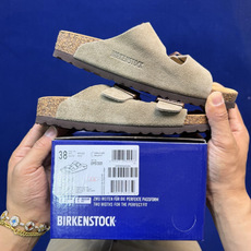 勃肯/博肯 Birkenstock Arizona 潮流柔软 舒适 防磨一字拖鞋真正软木塞大底!鞋底带颗 勃肯/博肯 Birkenstock Arizona 潮流柔软 舒适 防磨一字拖鞋真正软木塞大底!鞋底带颗