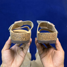 勃肯/博肯 Birkenstock Arizona 潮流柔软 舒适 防磨一字拖鞋真正软木塞大底!鞋底带颗 勃肯/博肯 Birkenstock Arizona 潮流柔软 舒适 防磨一字拖鞋真正软木塞大底!鞋底带颗