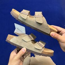 勃肯/博肯 Birkenstock Arizona 潮流柔软 舒适 防磨一字拖鞋真正软木塞大底!鞋底带颗 勃肯/博肯 Birkenstock Arizona 潮流柔软 舒适 防磨一字拖鞋真正软木塞大底!鞋底带颗