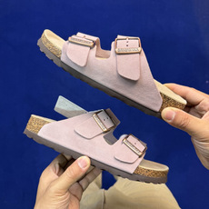 勃肯/博肯 Birkenstock Arizona 潮流柔软 舒适 防磨一字拖鞋真正软木塞大底!鞋底带颗 勃肯/博肯 Birkenstock Arizona 潮流柔软 舒适 防磨一字拖鞋真正软木塞大底!鞋底带颗