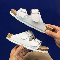 勃肯/博肯 Birkenstock Arizona 潮流柔软 舒适 防磨一字拖鞋真正软木塞大底!鞋底带颗 勃肯/博肯 Birkenstock Arizona 潮流柔软 舒适 防磨一字拖鞋真正软木塞大底!鞋底带颗