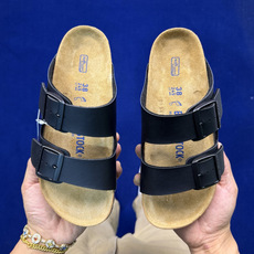 勃肯/博肯 Birkenstock Arizona 潮流柔软 舒适 防磨一字拖鞋真正软木塞大底!鞋底带颗 勃肯/博肯 Birkenstock Arizona 潮流柔软 舒适 防磨一字拖鞋真正软木塞大底!鞋底带颗