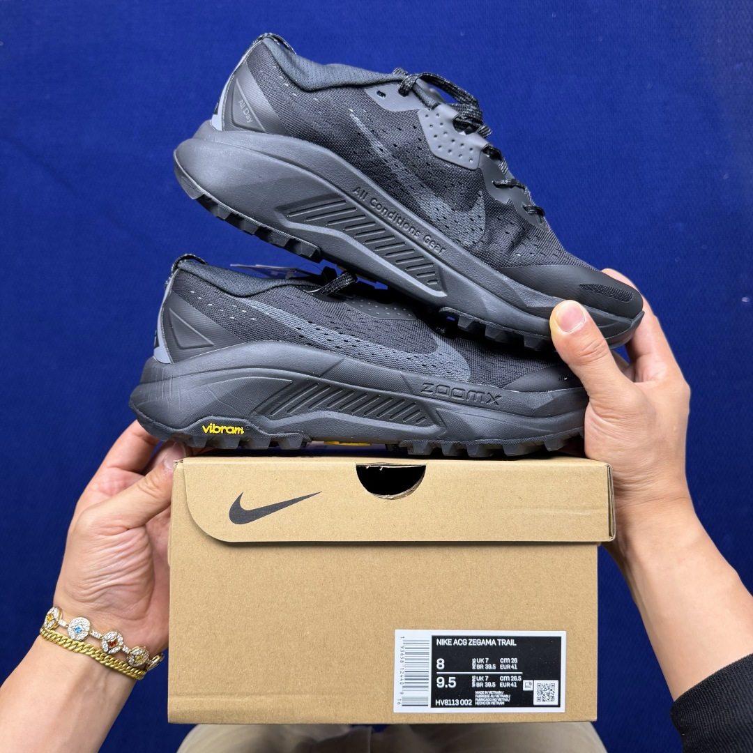 Nike ACG Zegama 越野跑鞋 第1色:黑色货号：HV8113-002尺码：36-45带半码