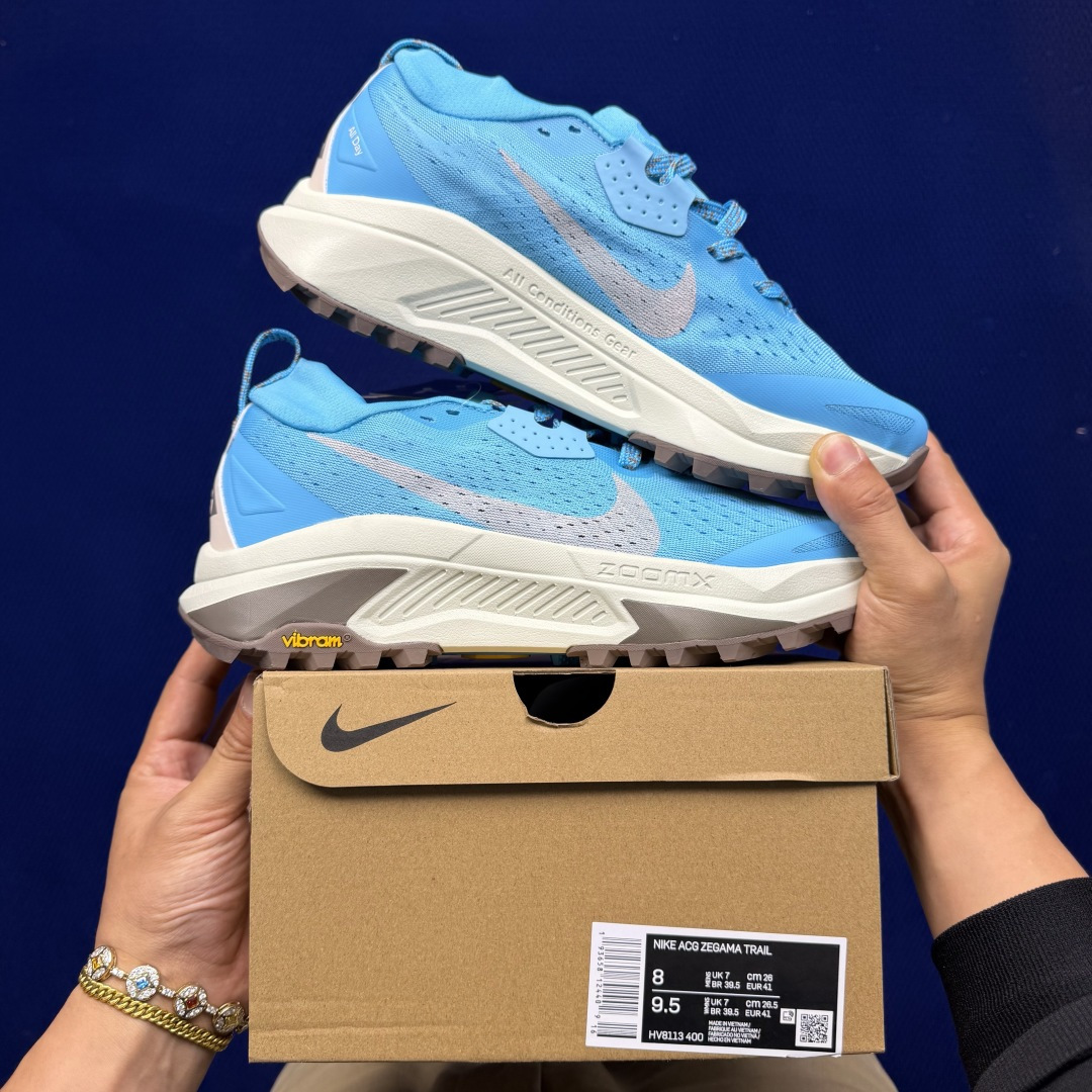 Nike ACG Zegama 越野跑鞋 第5色:天蓝色货号：HV8113-400尺码：36-45带半码