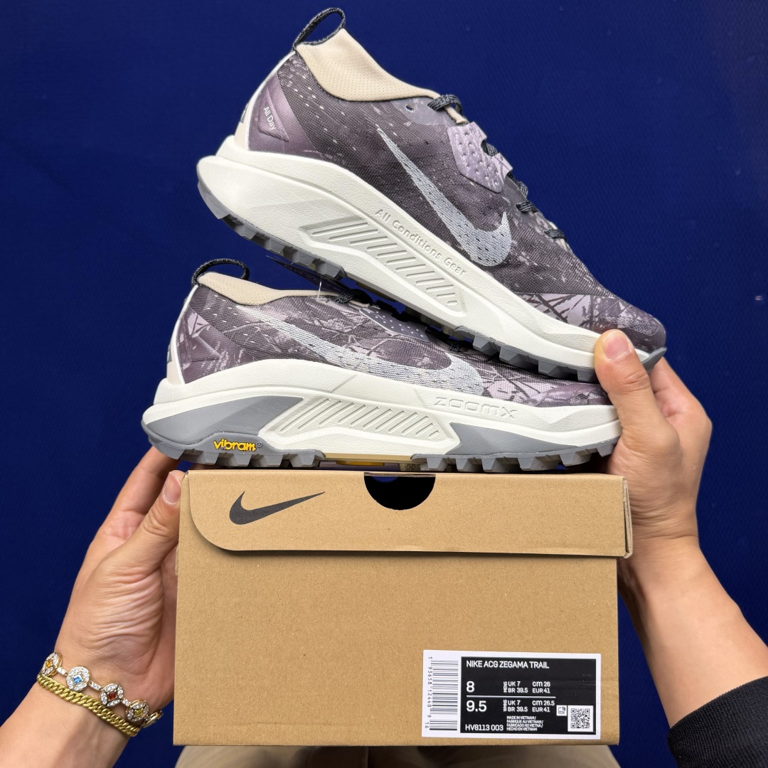 Nike ACG Zegama 越野跑鞋 第8色:灰迷彩货号：HV8113-003尺码：36-45带半码