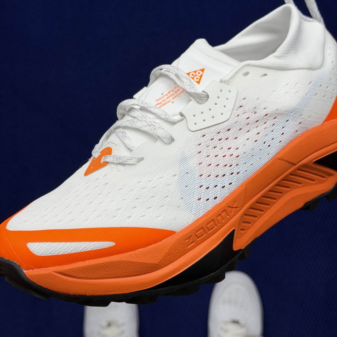Nike ACG Zegama 越野跑鞋 第11色:白橘货号：HV8113-012尺码：36-45带半码