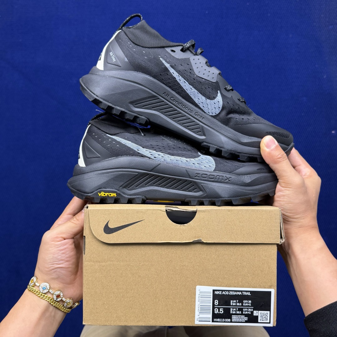 Nike ACG Zegama 越野跑鞋 第13色:黑深灰货号：HV8113-006尺码：36-45带半