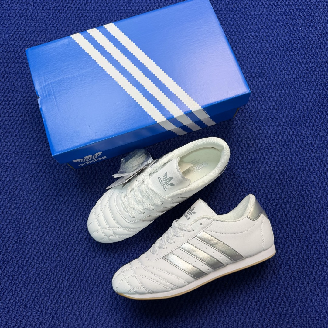 adidas originals Taekwondo 跆拳道训练鞋第5色:白银色JS1192 尺码：36