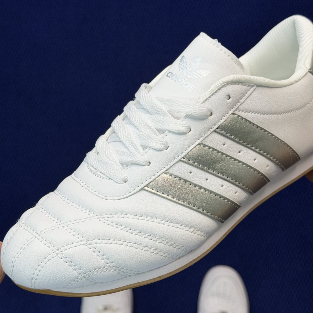 adidas originals Taekwondo 跆拳道训练鞋第5色:白银色JS1192 尺码：36