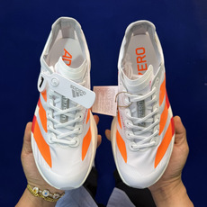 纯原真碳棒!adidas Adizero Adios Pro 4 阿迪达斯马拉松跑步鞋 第16色:白橙色 纯原真碳棒!adidas Adizero Adios Pro 4 阿迪达斯马拉松跑步鞋 第16色:白橙色
