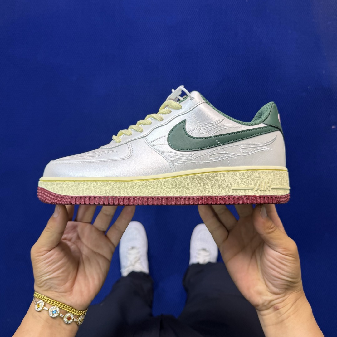 3A空军！第642色：2026世界杯墨西哥🇲🇽Nike Air Force 1 Low百分百原鞋开发！P