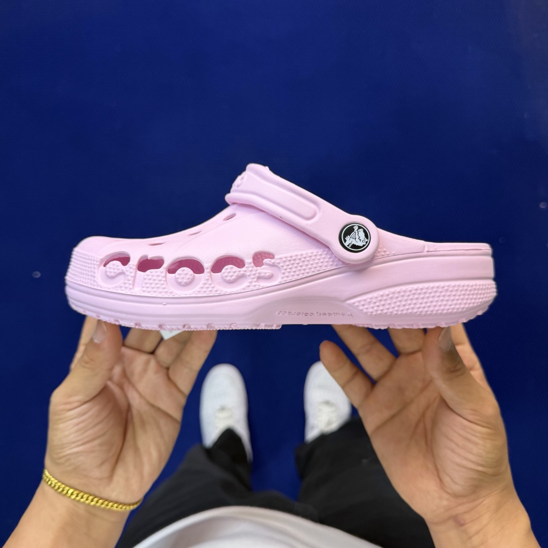Crocs卡骆驰 洞洞鞋 贝雅经典6色！粉原厂数据复模，双层注塑尺码：M4-M7 / 36-40M3=3