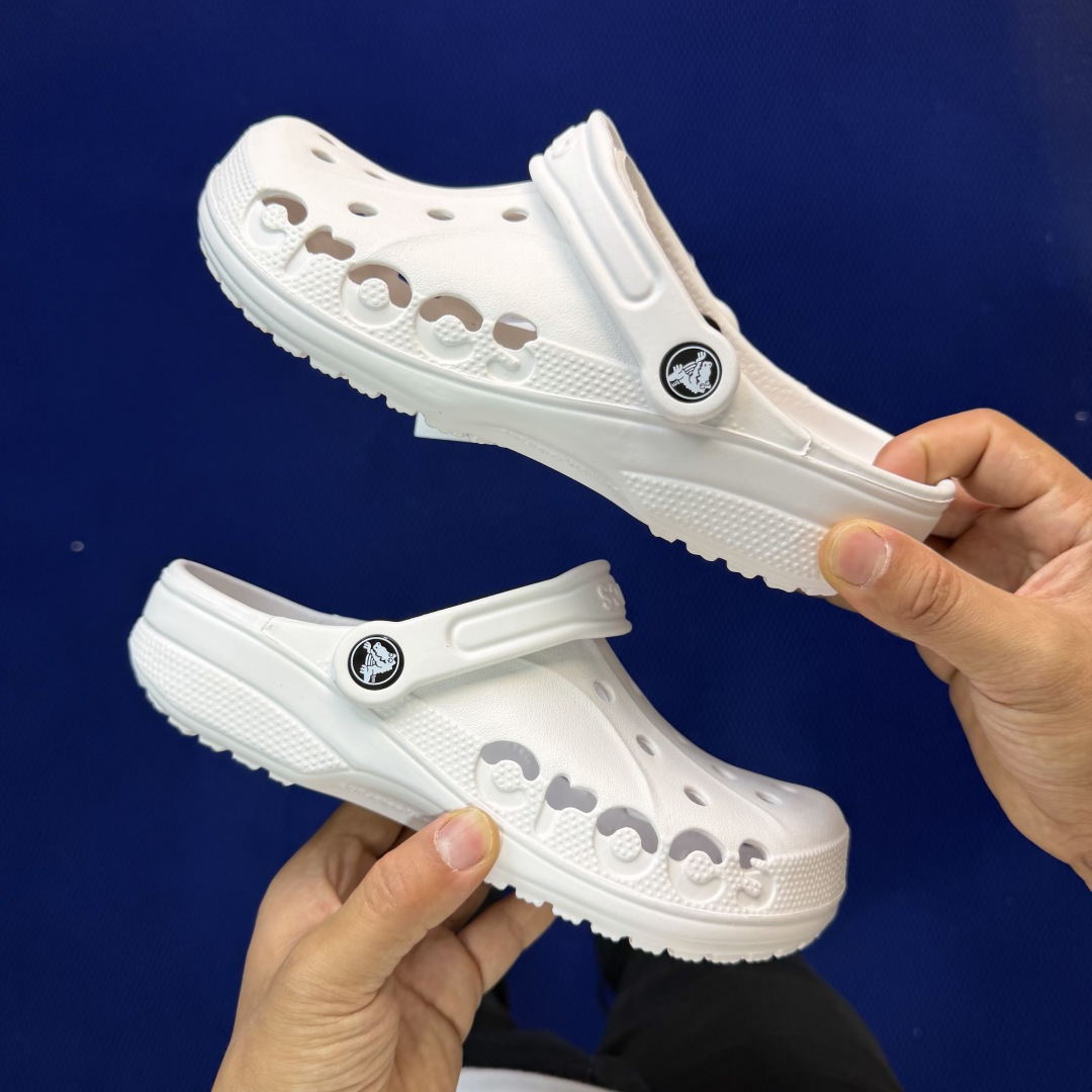 Crocs卡骆驰 洞洞鞋 贝雅经典6色！白原厂数据复模，双层注塑尺码：M4-M10 / 36-44M3=