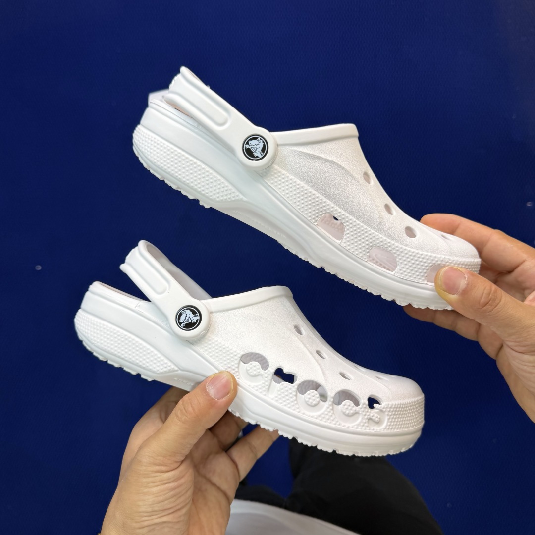 Crocs卡骆驰 洞洞鞋 贝雅经典6色！白原厂数据复模，双层注塑尺码：M4-M10 / 36-44M3=