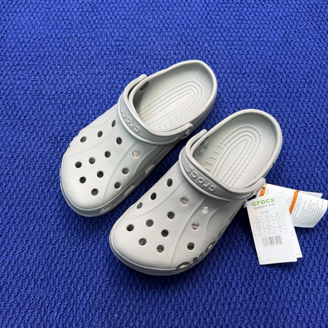 Crocs卡骆驰 洞洞鞋 贝雅经典6色！灰原厂数据复模，双层注塑尺码：M4-M10 / 36-44M3=