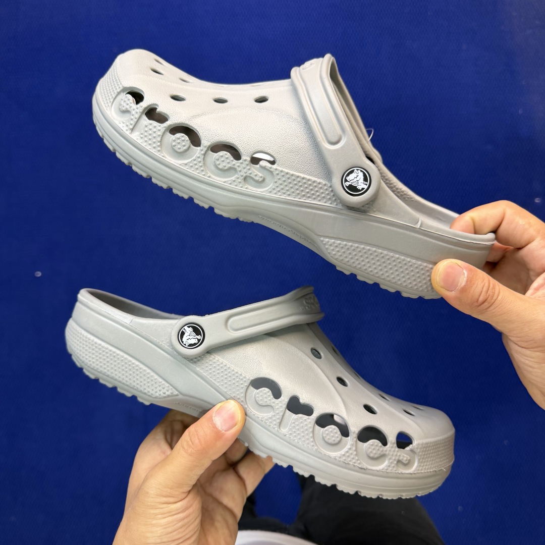 Crocs卡骆驰 洞洞鞋 贝雅经典6色！灰原厂数据复模，双层注塑尺码：M4-M10 / 36-44M3=