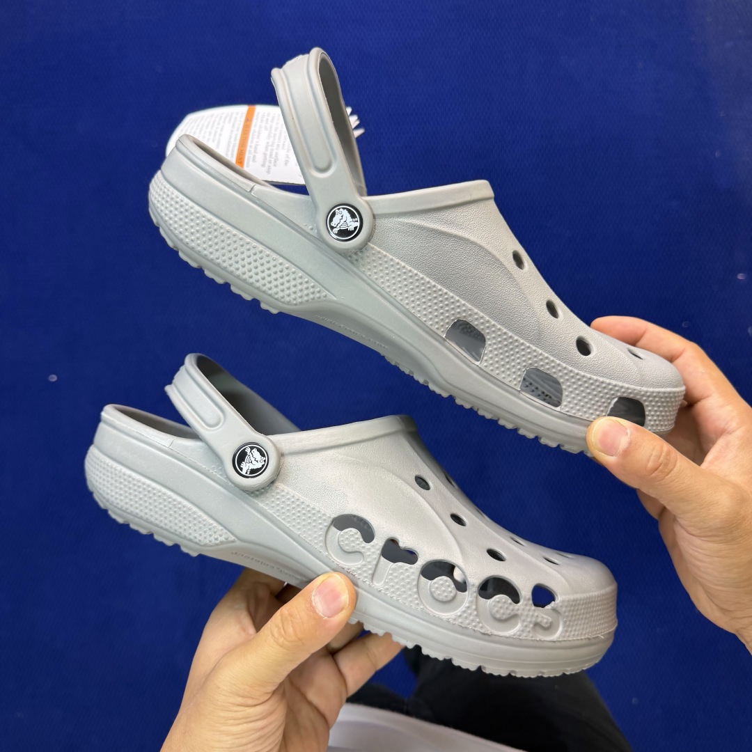 Crocs卡骆驰 洞洞鞋 贝雅经典6色！灰原厂数据复模，双层注塑尺码：M4-M10 / 36-44M3=
