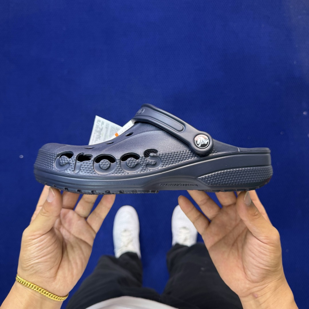 Crocs卡骆驰 洞洞鞋 贝雅经典6色！深蓝原厂数据复模，双层注塑尺码：M4-M10 / 36-44M3