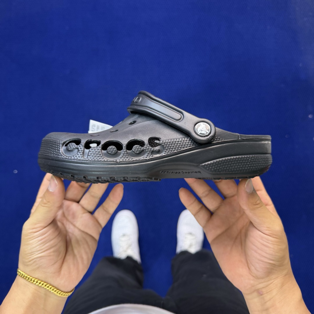 Crocs卡骆驰 洞洞鞋 贝雅经典6色！黑原厂数据复模，双层注塑尺码：M4-M10 / 36-44M3=