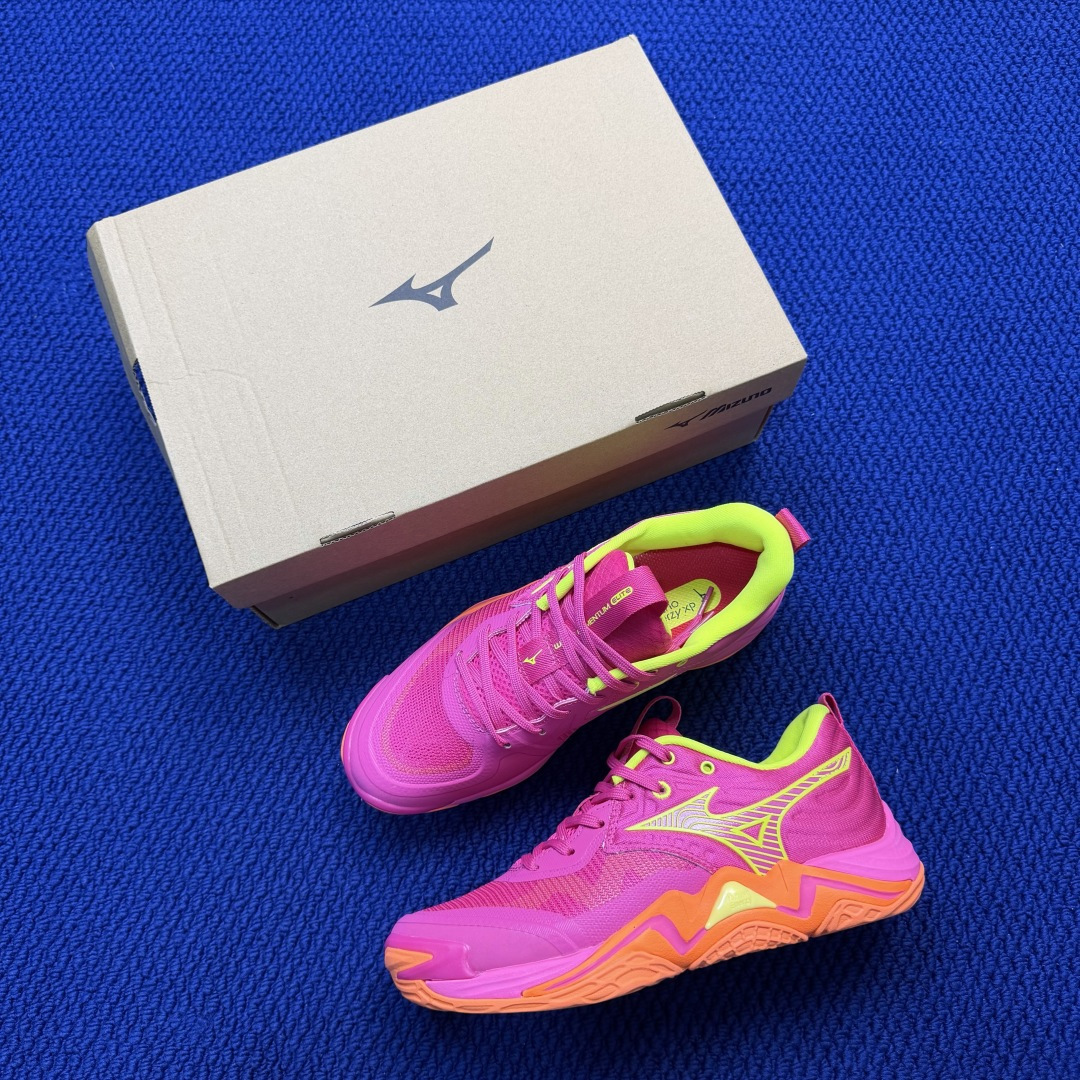外贸爆款 美津侬训练鞋 第11色！Mizuno WAVE MOMENTUM ELITE 低帮 训练鞋货号