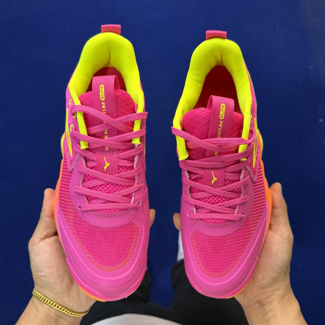 外贸爆款 美津侬训练鞋 第11色！Mizuno WAVE MOMENTUM ELITE 低帮 训练鞋货号
