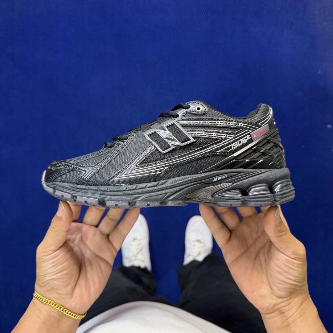 C版新百伦！nb1906 第113色:金标P棉机能黑银纯原大厂出品，品质优价格合理，降维打击‼️尺码36