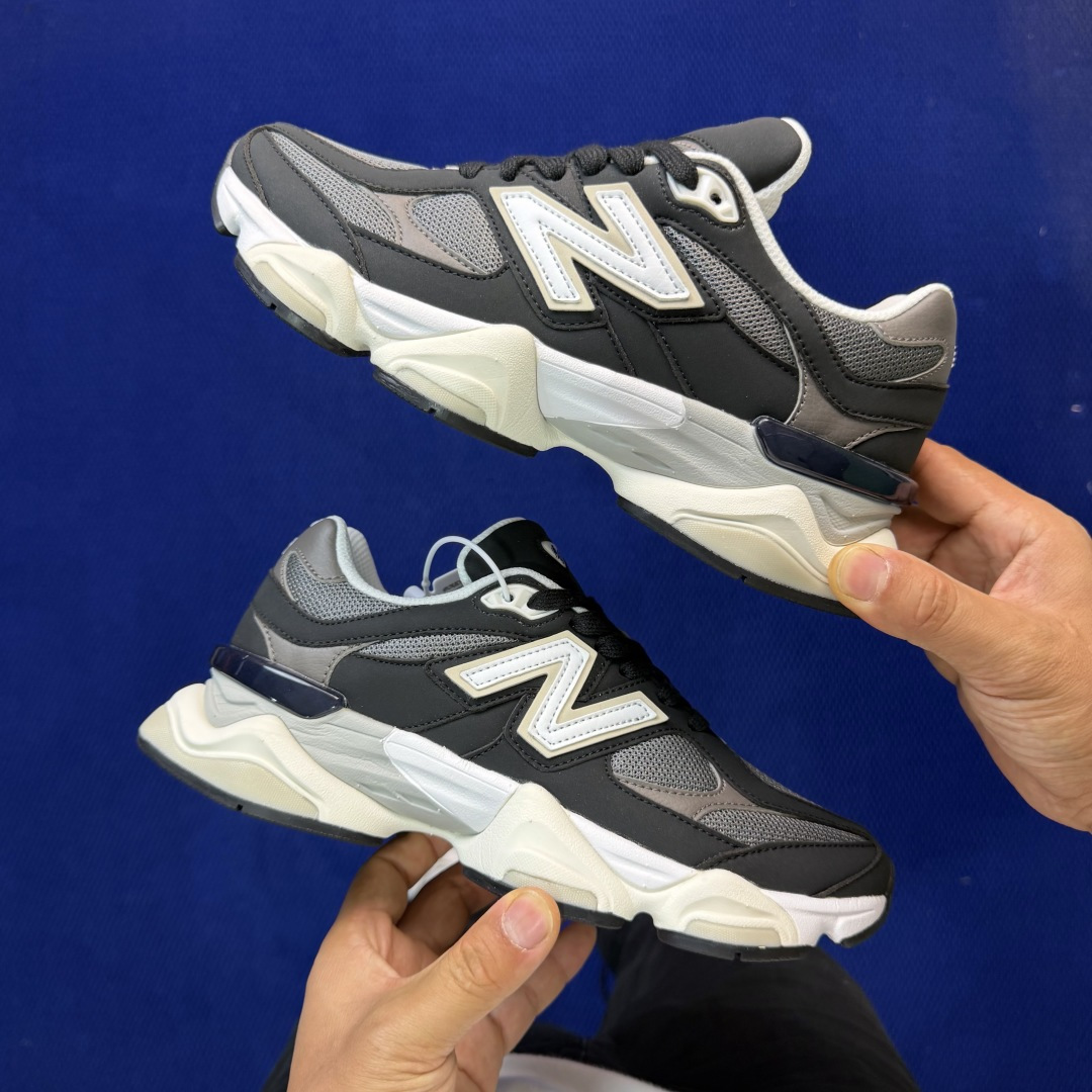 C版新百伦系列！NB9060第156色：黑白无敌质感！最强版本36-47.5出货，行业标杆之作！ 货号：