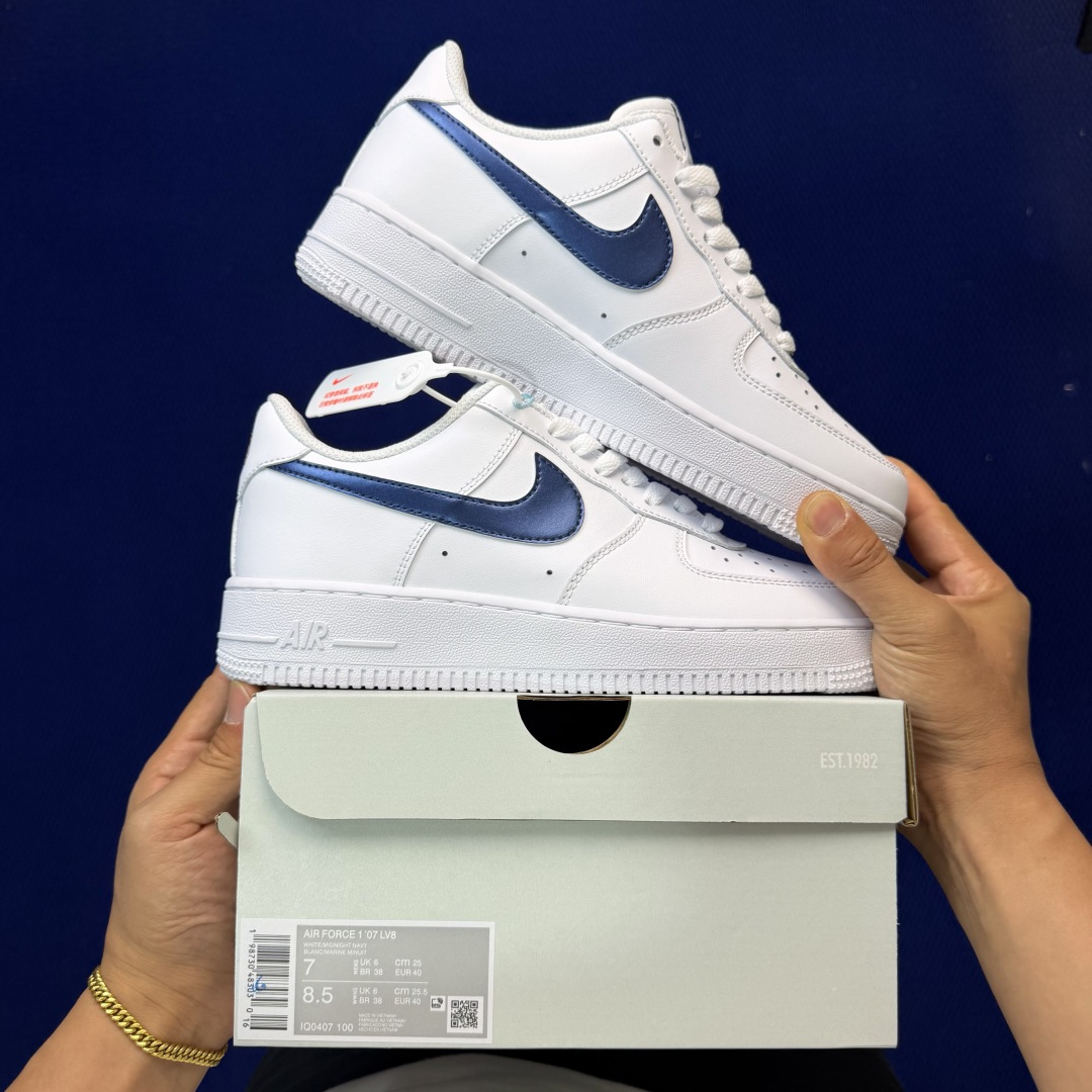 3A空军！第644色：USA美国🇺🇸白红蓝Nike Air Force 1 Low百分百原鞋开发！PT市