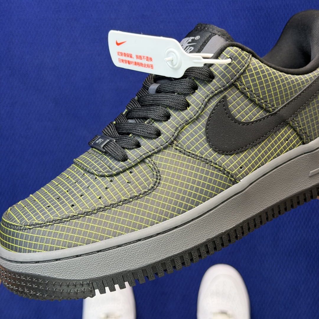 3A空军！第645色：V底GTX防水机能灰黑Nike Air Force 1 Low百分百原鞋开发！PT