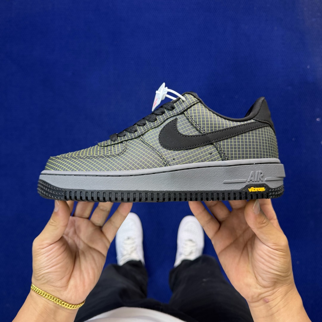 3A空军！第645色：V底GTX防水机能灰黑Nike Air Force 1 Low百分百原鞋开发！PT