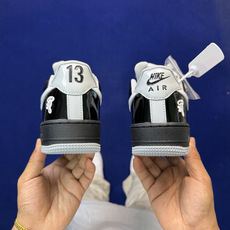 3A空军!第646色:Central Cee 联名漆皮黑白灰Nike Air Force 1 Low百分 3A空军!第646色:Central Cee 联名漆皮黑白灰Nike Air Force 1 Low百分
