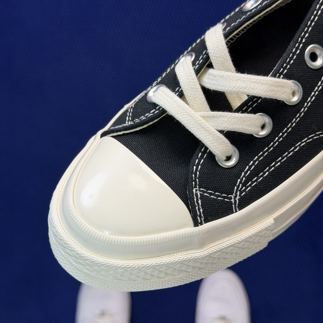 虎扑版‼️匡威川久保玲黑色低帮！CConverse 匡威 Chuck 70 1970S 帆布休闲板鞋行业