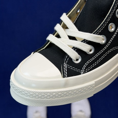 虎扑版‼️匡威川久保玲黑色高帮CConverse 匡威 Chuck 70 1970S 帆布休闲板鞋行业一 虎扑版‼️匡威川久保玲黑色高帮CConverse 匡威 Chuck 70 1970S 帆布休闲板鞋行业一