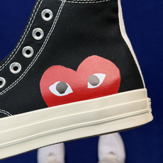 虎扑版‼️匡威川久保玲黑色高帮CConverse 匡威 Chuck 70 1970S 帆布休闲板鞋行业一 虎扑版‼️匡威川久保玲黑色高帮CConverse 匡威 Chuck 70 1970S 帆布休闲板鞋行业一