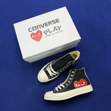 虎扑版‼️匡威川久保玲黑色高帮CConverse 匡威 Chuck 70 1970S 帆布休闲板鞋行业一 虎扑版‼️匡威川久保玲黑色高帮CConverse 匡威 Chuck 70 1970S 帆布休闲板鞋行业一